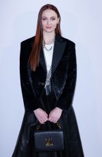 Pregnant SOPHIE TURNER and Joe Jonas at Louis Vuitton Show at Paris Fashion Week 03/07/2022