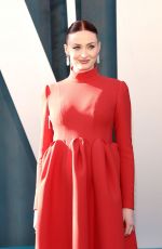 Pregnant SOPHIE TURNER at 2022 Vanity Fair Oscar Party in Beverly Hills 03/27/2022