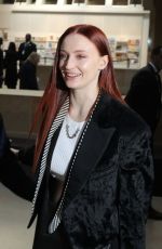 Pregnant SOPHIE TURNER at Louis Vuitton Show at Paris Fashion Week 03/07/2022