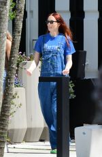 Pregnant SOPHIE TURNER Out and About in Miami 02/28/2022