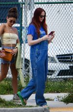 Pregnant SOPHIE TURNER Out and About in Miami 02/28/2022