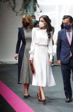 QUEEN LETIZIA OF SPAIN at Mercedes Benz Fashion Week in Madrid 03/11/2022