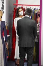 QUEEN LETIZIA OF SPAIN at Mercedes Benz Fashion Week in Madrid 03/11/2022