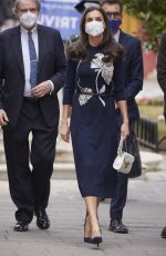 QUEEN LETIZIA OF SPAIN Out in Malaga for Princess of Girona Foundation 03/07/2022