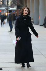 RACHEL BROSNAHAN on the Set of The Marvelous Mrs Maisel in New York 03/11/2022