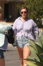 RACHEL PLATTEN in Daisy Dukes Out in Los Angeles 03/01/2022