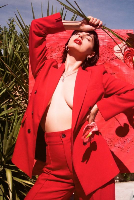 REBECCA BLACK at a Photoshoot in Los Angeles, March 2022