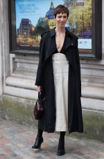 REBECCA HALL at Burberry A/W 2023 Womenswear Collection Presentation in London 03/11/2022