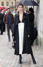 REBECCA HALL at Burberry A/W 2023 Womenswear Collection Presentation in London 03/11/2022