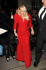 REBEL WILSON Leaves Vogue BAFTA Afterparty in London 03/13/2022
