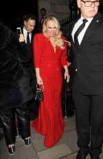 REBEL WILSON Leaves Vogue BAFTA Afterparty in London 03/13/2022