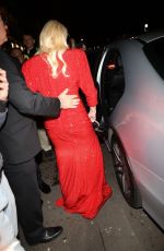 REBEL WILSON Leaves Vogue BAFTA Afterparty in London 03/13/2022