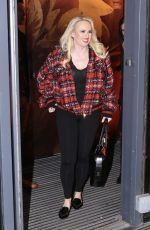 REBEL WILSON Out for Dinner in London 03/10/2022
