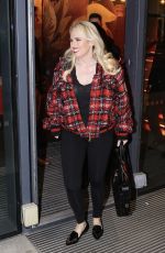 REBEL WILSON Out for Dinner in London 03/10/2022