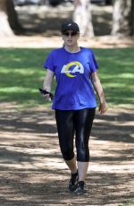 REBEL WILSON Out Hiking at Griffith Park in Los Angeles 03/21/2022