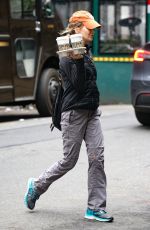 RENEE ZELLWEGER Out for Hot Coffees in New York 03/07/2022