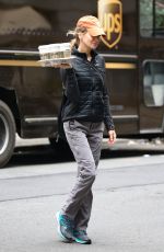 RENEE ZELLWEGER Out for Hot Coffees in New York 03/07/2022