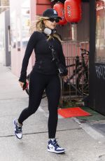 RITA ORA Arrives at a Gym in New York 03/10/2022