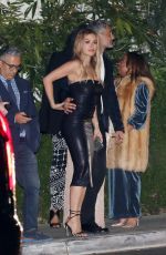 RITA ORA Leaves CAA Pre-Oscar Party at San Vicente Bungalows in West Hollywood 03/25/2022