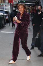 ROBIN ROBERTS Leaves ABC Studios in New York 03/14/2022