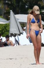ROOSMARIJN DE KOK in Bikini at a Beach in South Florida 02/28/2022