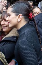 ROSALIA and Rauw Alejandro Out in Madrid 03/20/2022