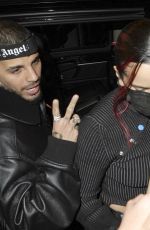 ROSALIA and Rauw Alejandro Out in Madrid 03/20/2022