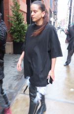 ROSALIA Arrives as SNL Musical Guest at NBC Studios in New York 02/12/2022