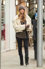 ROSIE HUNTINGTON-WHITELEY Out in London 03/04/2022