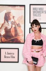 ROWAN BLANCHARD at Miu Miu Women