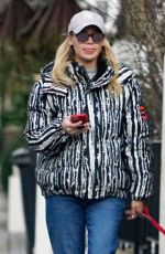 ROXY HORNER Out with Her Dog in London 03/03/2022