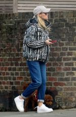 ROXY HORNER Out with Her Dog in London 03/03/2022