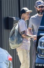 RUBY ROSE Getting Picked up by a Limo in Los Angeles 03/24/2022
