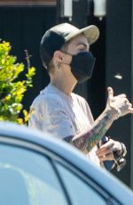 RUBY ROSE Getting Picked up by a Limo in Los Angeles 03/24/2022