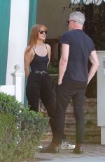 RUMER WILLIS and Eric Dane at San Vicente Bungalows in West Hollywood 03/11/2022
