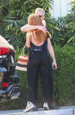 RUMER WILLIS and Eric Dane at San Vicente Bungalows in West Hollywood 03/11/2022