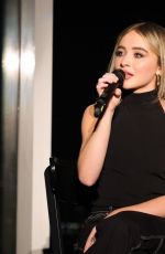 SABRINA CARPENTERS Performs at a Concert at Samsung Galaxy Creator Collective in New York 03/01/2022