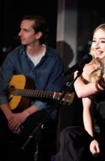 SABRINA CARPENTERS Performs at a Concert at Samsung Galaxy Creator Collective in New York 03/01/2022