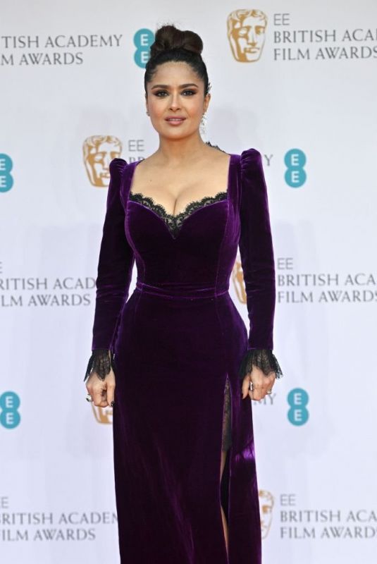 SALMA HAYEK at EE British Academy Film Awards 2022 in London 03/13/2022