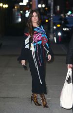 SANDRA BULLOCK Leaves Late Show with Stephen Colbert in New York 03/14/2022