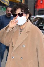 SANDRA OH Arrivves at Good Morning America in New York 03/10/2022