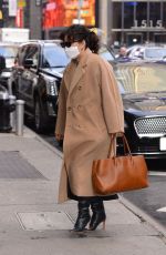 SANDRA OH Arrivves at Good Morning America in New York 03/10/2022