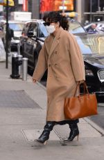 SANDRA OH Arrivves at Good Morning America in New York 03/10/2022