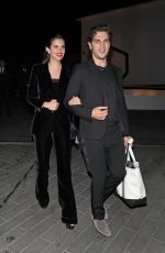 SARA SAMPAIO and a Friend at a Pre-Oscar Party in Los Angeles 03/26/2022