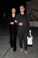 SARA SAMPAIO and a Friend at a Pre-Oscar Party in Los Angeles 03/26/2022
