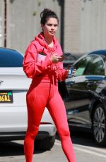 SARA SAMPAIO Arrives Pilates Class in West Hollywood 03/09/2022
