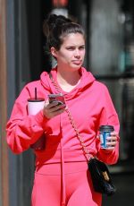 SARA SAMPAIO Arrives Pilates Class in West Hollywood 03/09/2022