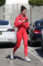 SARA SAMPAIO Arrives Pilates Class in West Hollywood 03/09/2022