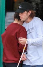 SARA SAMPAIO Out with Her New Beau After Workout in West Hollywood 03/04/2022