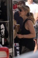 SARAH MICHELLE GELLAR Out for Iced Coffee in Los Angeles 03/06/2022